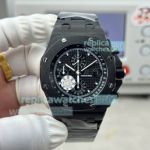 OMF Super Replica Audemars Piguet Royal Oak Offshore 3126 Chronograph All Black Watch 